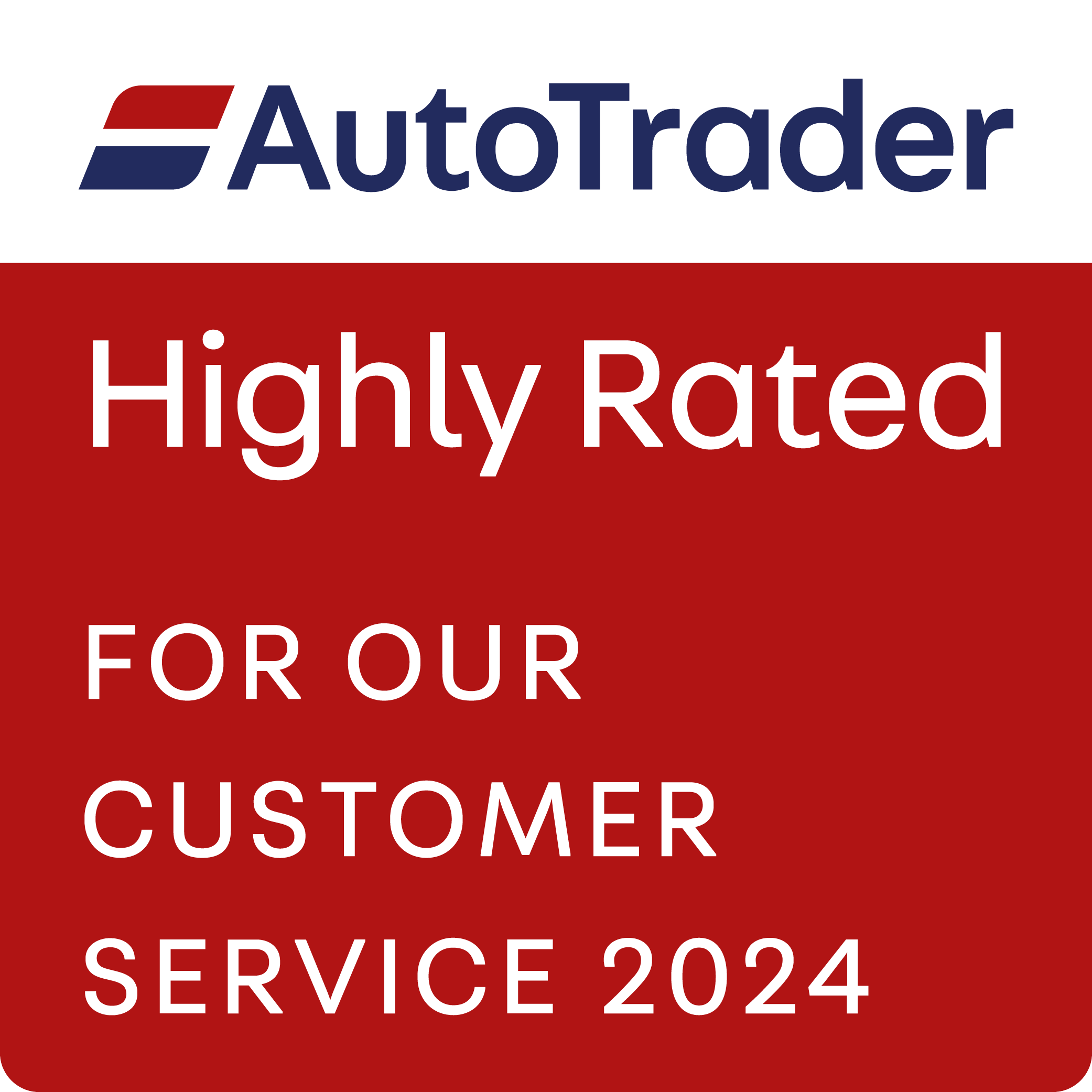 AutoTrader Highly Rated for our customer service 2024